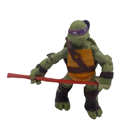2012 TMNT Teenage Mutant Ninja Turtles Action Figures Viacom  Set Of 4 - Picture 2 of 10